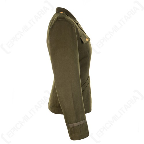 WW2 American Womens Class A WAC Officers Service Jacket Military Repro US - Picture 4 of 8