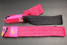 2 PAIRS GIRL'S   knee high sock crew BOOTS socks shoe size 4-8