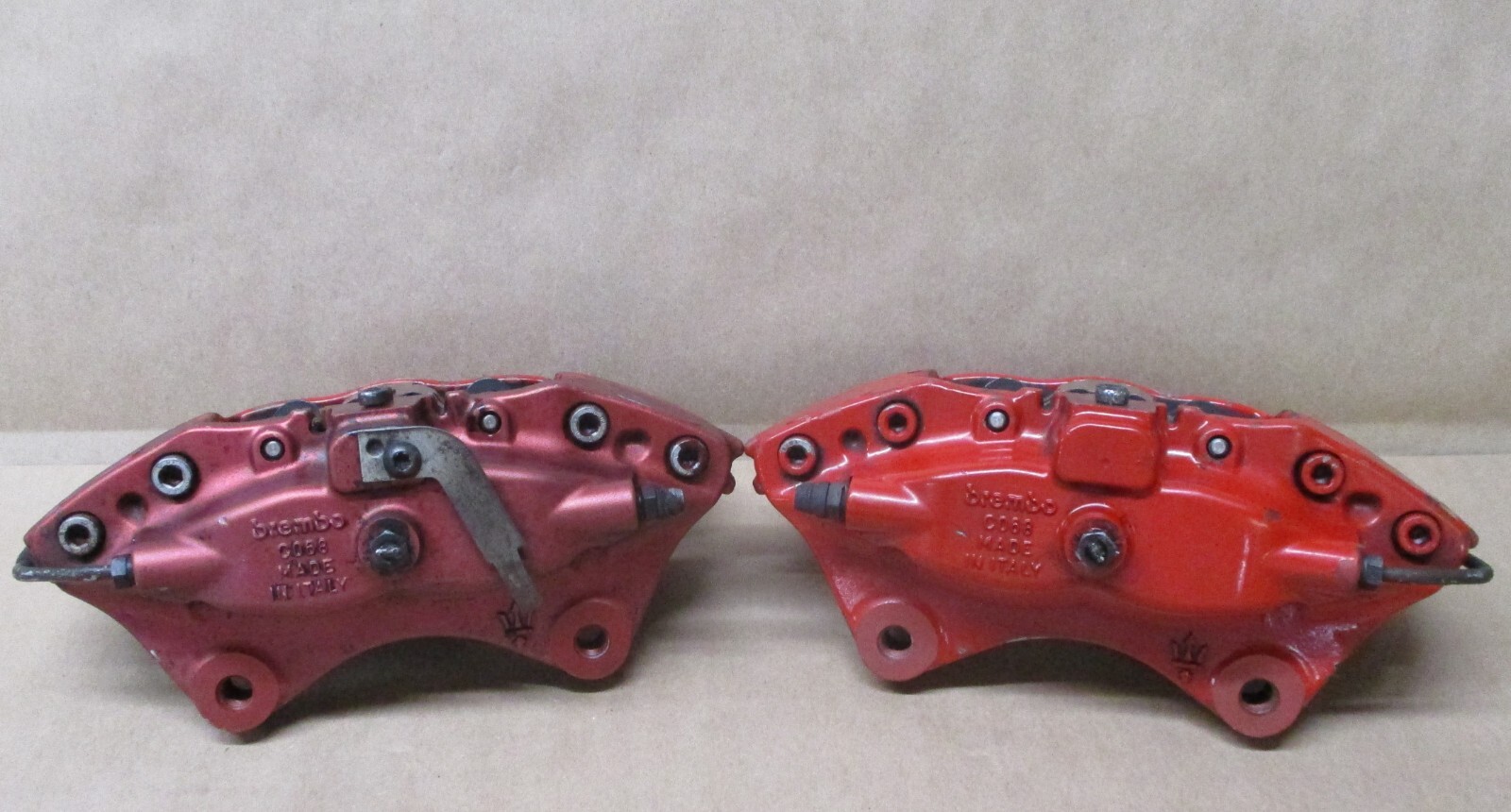 2014-2019 OEM MASERATI GHIBLI BREMBO REAR BRAKE CALIPER SET LEFT AND RIGHT