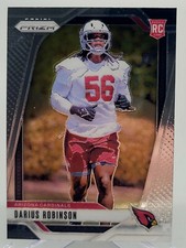 2024 PANINI PRIZM DARIUS ROBINSON ROOKIE FOOTBALL CARD ARIZONA CARDINALS NFL 325