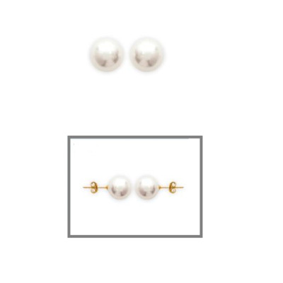 Orecchini Mezza Luna Pavé - Oro Bianco - 18 Carati - 12 Diamanti - 0.41 - Foto 2