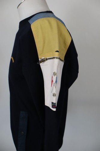 PAUL & SHARK MAGLIONE COTONE UOMO TG. M COTTON SWEATER MAN ITALY CASUAL VINTAGE - Photo 6 sur 10