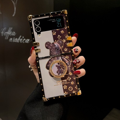 Étui de luxe Bling paillettes bague diamant support housse pour Samsung Z Flip 3/45/6 - Photo 56 sur 60