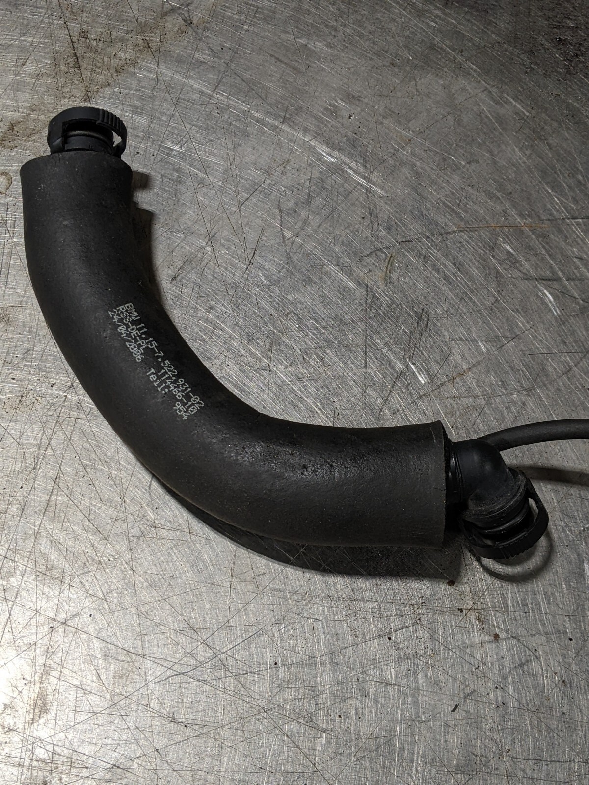 06 BMW 325i E90 Engine Crankcase Breather Hose OEM A13 for sale 