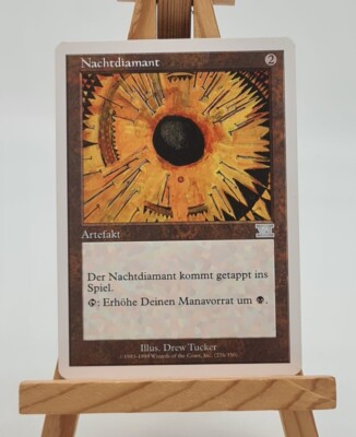 Nachtdiamant 6. Edition Magic Karte MTG Deutsch (Charcoal Diamond) 276/350