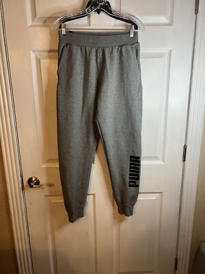 boys puma sweatpants Fits Like Size Medium Mens