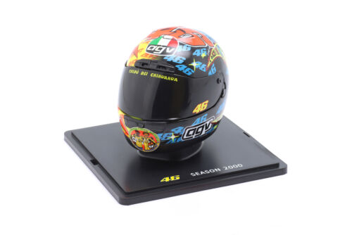 Valentino Rossi #46 2nd 500ccm MotoGP 2000 Helm 1:5 Spark Editions - Picture 1 of 1