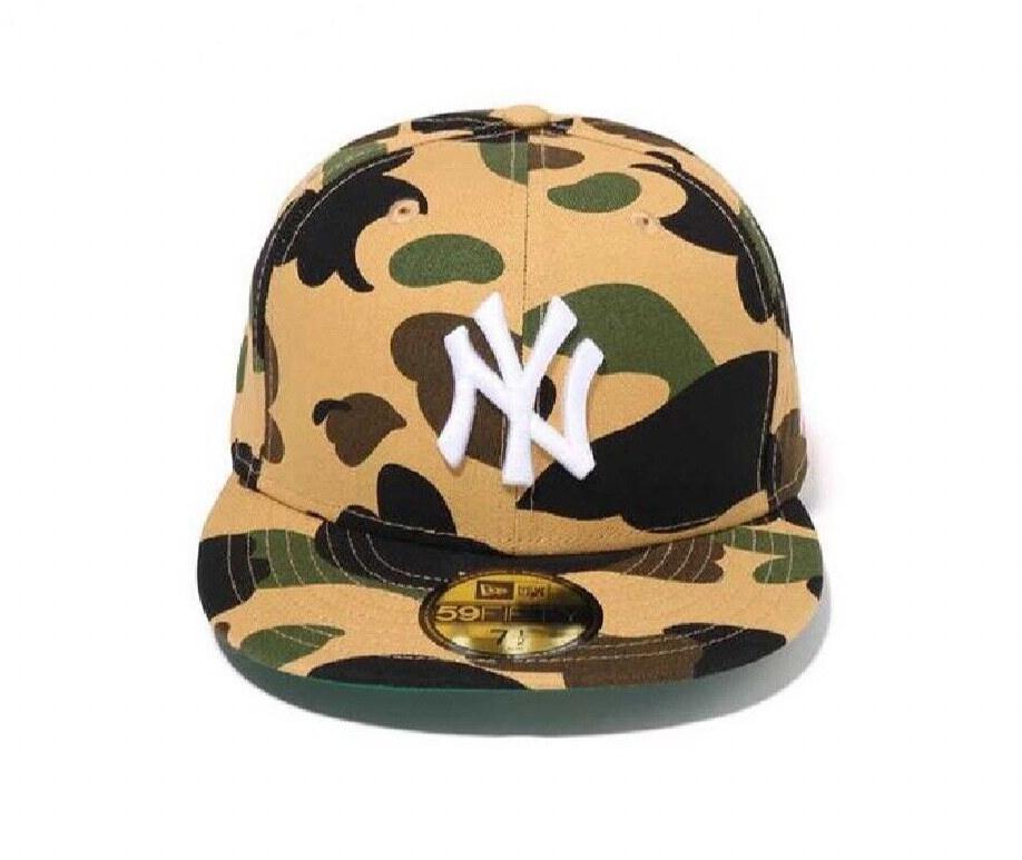A Bathing Ape x MLB x NEW ERA New York Yankees 59Fiftiy Cap A Bathing Ape x MLB x NEW ERA New York Yankees 59Fiftiy Cap