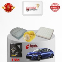 Inspektionskit Filter Und ÖL FüR Toyota Corolla Xi 1.4 D-4D 66KW 90CV 2015