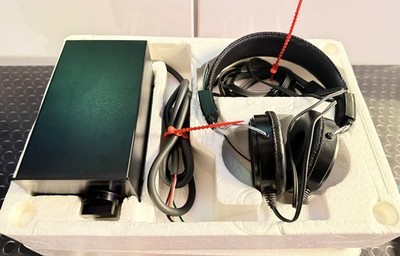 STAX SR-64 Electret Earspeaker System SR-60 SRD-4 OVP Ser Nr 00166 Sammler Rar