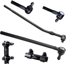 6pc Front Outer Inner Tie Rod Ends and Tie Rod End Sleeve Kit for Ford Ranger...
