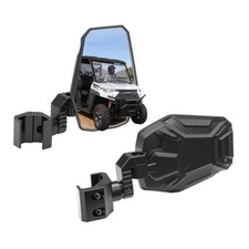 UTV Side Mirrors, UTV Rearview Mirrors Fit for Windshield Compatible with