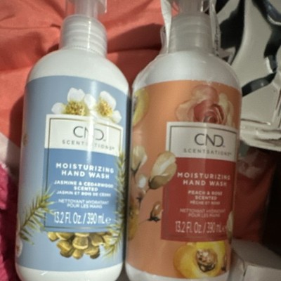 CND Scentsations Moisturizing Liquid Hand Wash 13.2 fl oz Jasmine & Cedarwood