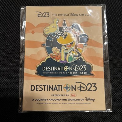 Disney Destination D23 2025 Mickey Mouse Limited Release Pin WDW Event