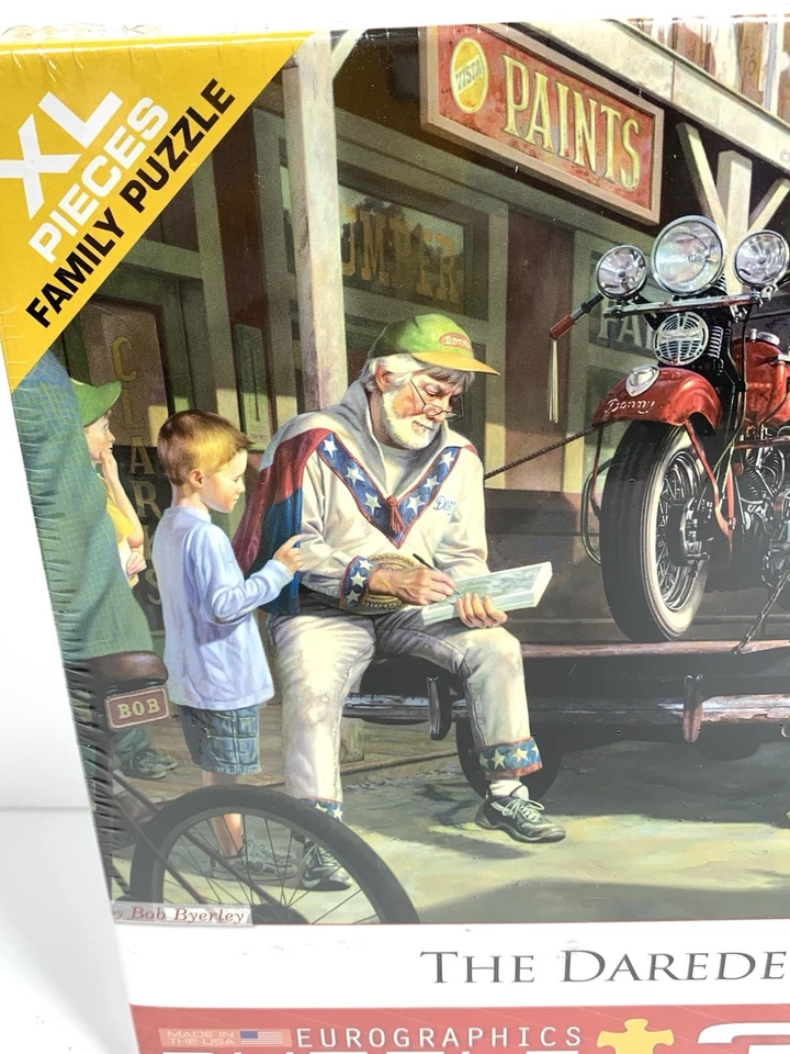 NEW Eurographics Puzzle THE DAREDEVIL 300 XXL Piece Jigsaw Bob Byerley USA - Image 4 of 4