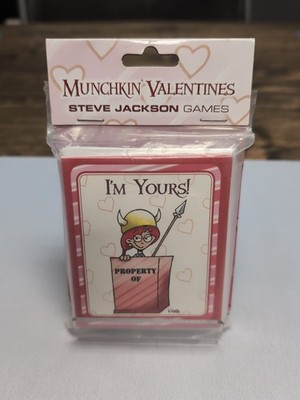 Steve Jackson Games Munchkin Valentines Card Pack Sealed 