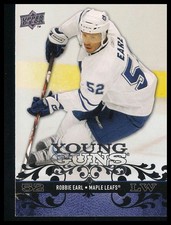 Robbie Earl 2008-09 Upper Deck Young Guns Rookie Card!!. rookie card picture