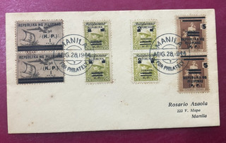 1944 ENVELOPE MANILA PHILIPPINES