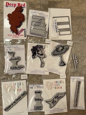 BUNDLE Pretty Pink Posh Craft Dies Die-namics Stamps & Dies New