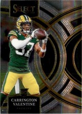 Carrington Valentine 2023 Panini Select RC #118 Green Bay Packers