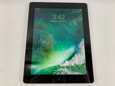 Apple iPad 4th Gen Black A1460 64GB Model MD524LL/A, TESTED Working
