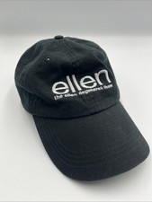 The Ellen Degeneres Show Black Baseball Cap Logo On Front  