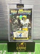 2025 Wild Card Haunted Hits Matthew Golden Turf Monsters Mummy Autograph 1/1 RC