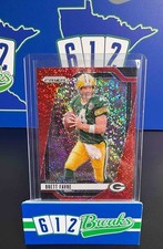 2024 Panini Prizm Brett Favre #110 Red Sparkle Packers