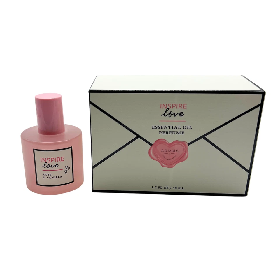 Spray perfume aceite esencial de rosa y vainilla Bath & Body Works Inspire Love 1,7 oz Foto 2 de 4