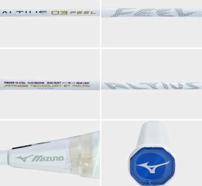 MIZUNO　ALTIUS 03 FEEL Mizuno Altius 03 Feel Badminton Racket Racquet 4U(83g) G6 Unstrung