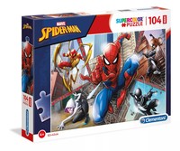 Puzzle Maxi 104 Elementy. Supercolor. Spider-Man Clementoni
