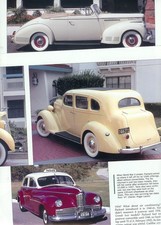 1937 1938 1939 1940 1941 1942 1947 PACKARD SIX 13 pg REVIEW