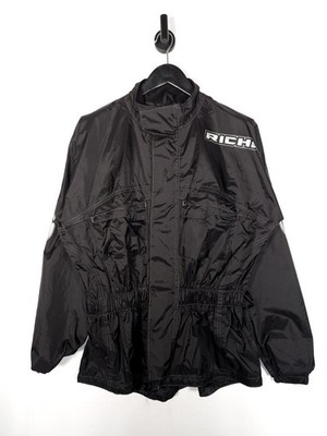 Neu Richa Rain Warrior Jacke Gr. Medium Damen schwarz wasserdicht Motorrad