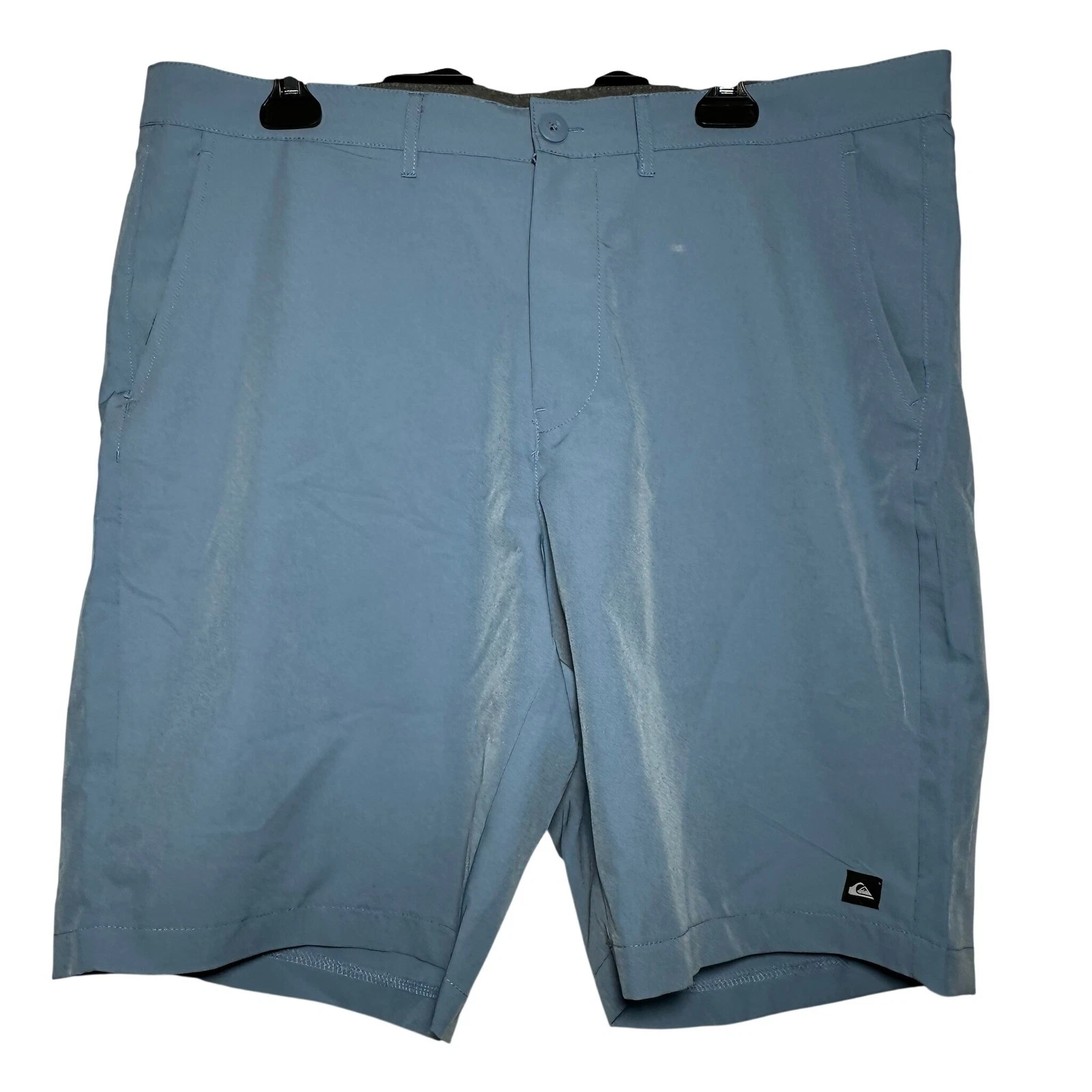 Quiksilver Mens Swim Trunks Board Shorts Blue Size 36 Quick Dry Logo