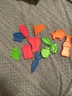 Vintage 1970s Fisher-Price Shopping Cart Food Items