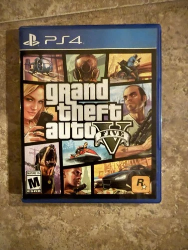 Grand Theft Auto V Rockstar Games Multiplayer Action PS4 M Rated NTSC-U/C