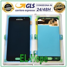 DISPLAY LCD ORIGINALE SAMSUNG GALAXY A3 2016 SM A310 TOUCH SCREEN VETRO NERO