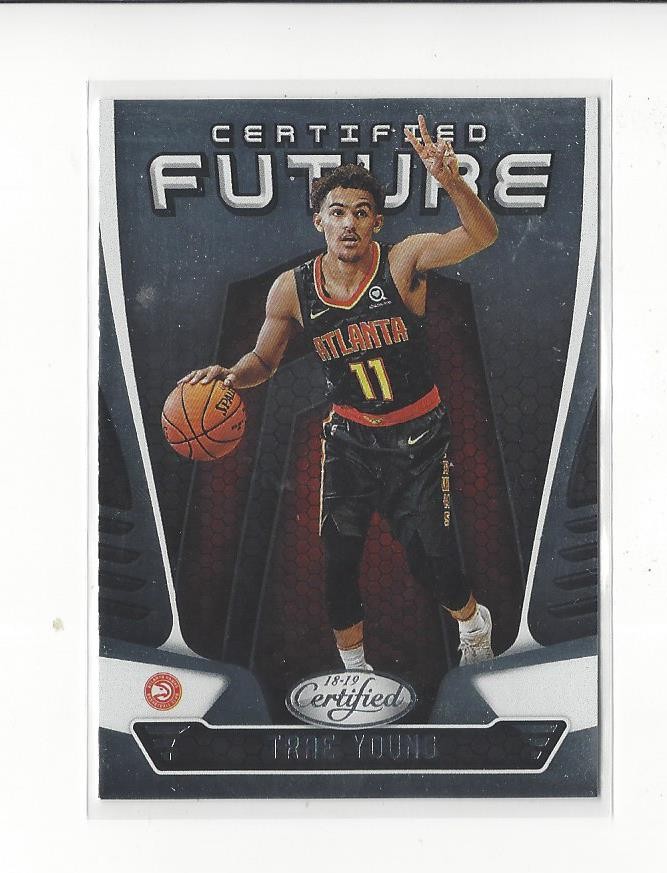 2018-19 Certified Certified Future #5 Trae Young RC Rookie Hawks