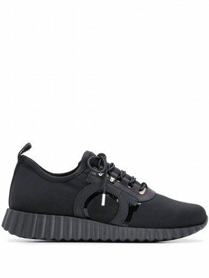Salvatore Ferragamo Women's Gancini Low Top Sneakers Size 5