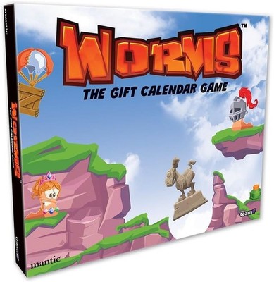 WÜRMER DER GESCHENKKALENDER BRETTSPIEL