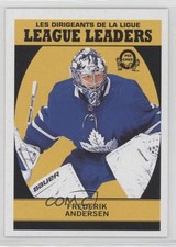 2018-19 O-Pee-Chee League Leaders Retro Frederik Andersen #598 nq3