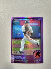 2022 Topps Heritage High Number Frankie Montas #509 Chrome Purple Refractor OC