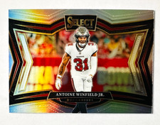 2024 Panini Select Antoine Winfield Jr. SILVER Prizm Card #406 Field Buccaneers!