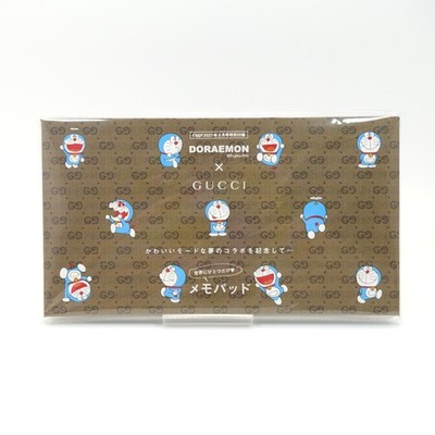 Doraemon x Gucci Memo Pad Oggi 2021 Japan Limited Collaboration NEW