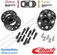 Eibach Spurplatten schwarz VA 30mm & HA 60mm u.a.: BMW 3er Touring E91 04-12