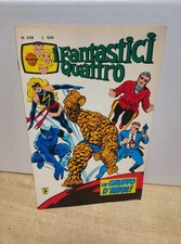I FANTASTICI 4 n 258 EDIZIONE CORNO OTTIMO NO RESA ULTIMO NUMERO DELLA SERIE