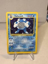 Poliwrath Base Set 2 #015/130 Pokemon Holo Pokemon Card MP/HP