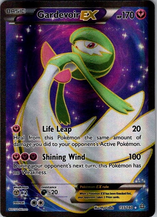 Gardevoir EX (155 Full Art) Holo Ultra Rare XY - Primal Clash 155/160 MP
