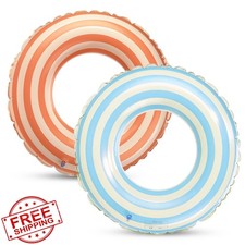 Nudoraw 2 Blue Orange Pool Floats