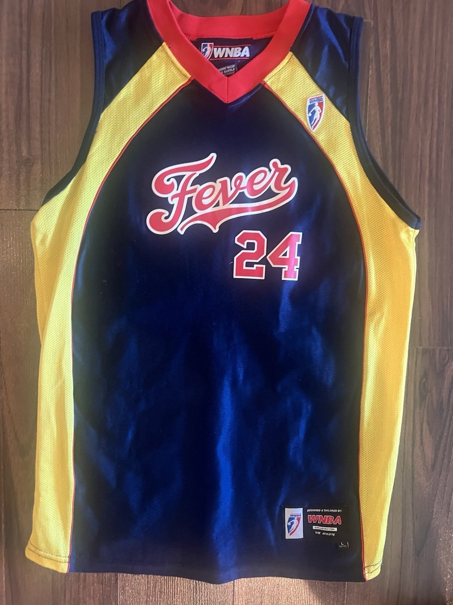 HOF SIGNED Indiana Fever WNBA Adidas Tamika CATCHINGS Jersey L #24